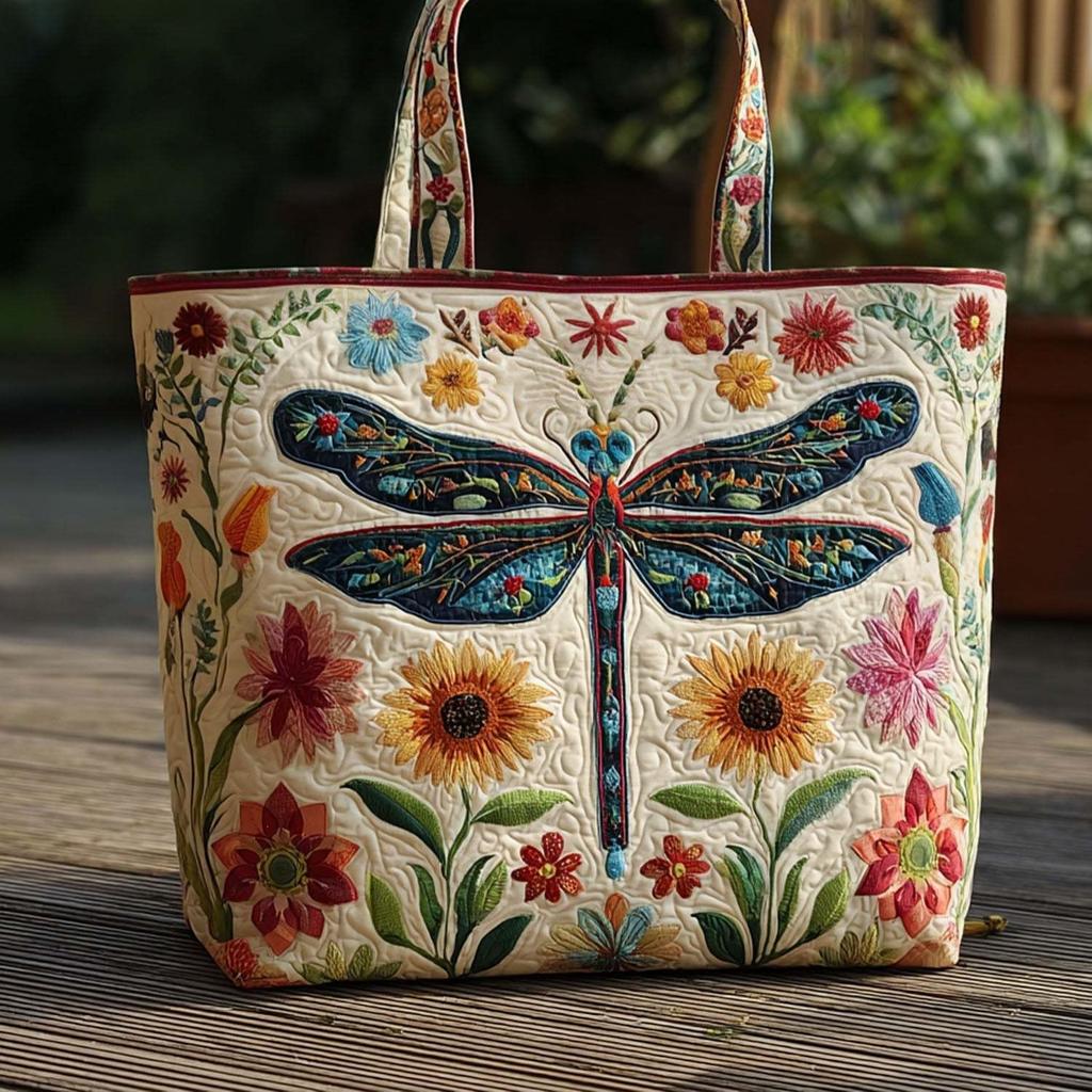 Handbag New Fashion Quilted Digital Printing Tote Bag Commuter Casual Cotton Bag Autumn and Winter Bag Multi-function Bag