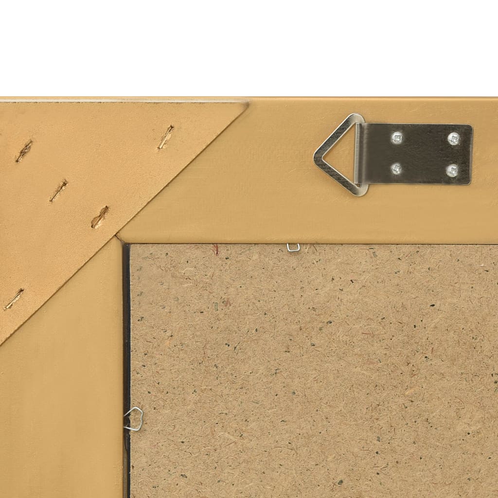 Specchio da Parete Stile Barocco 50 x 80 cm Oro