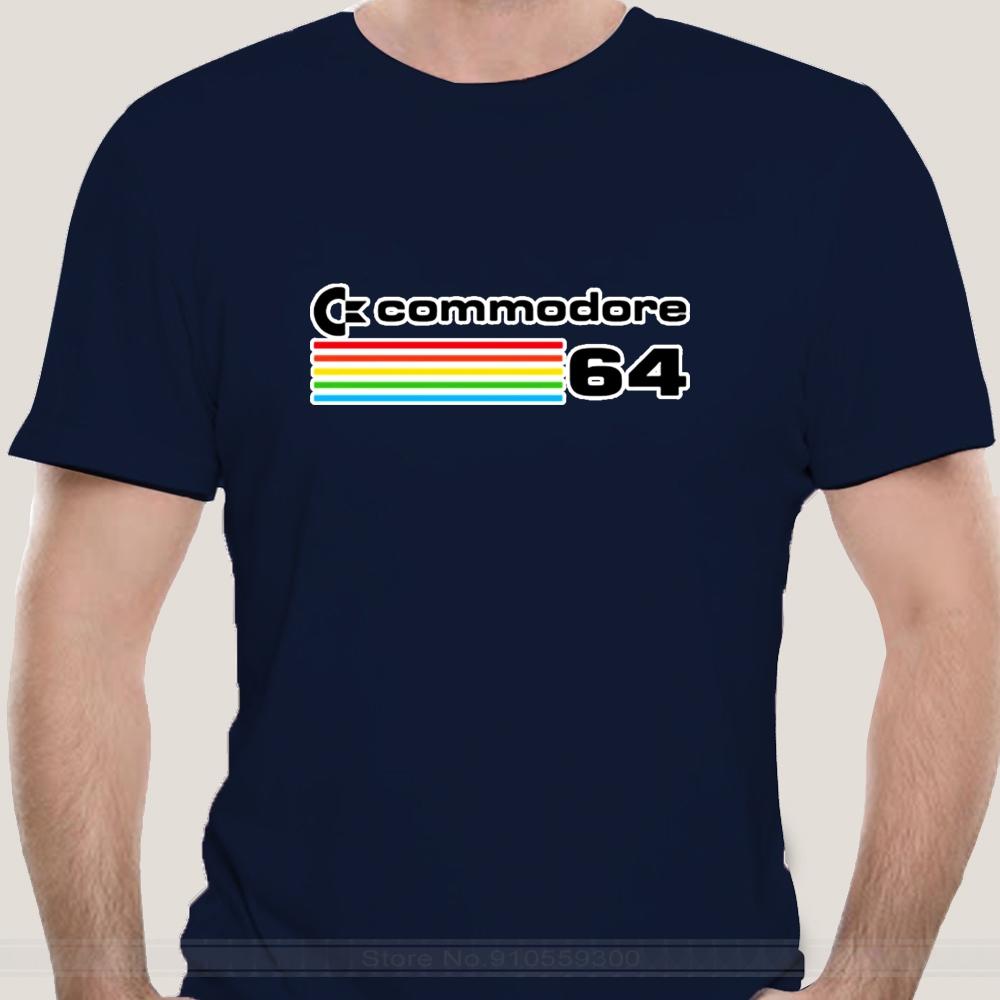 cotton tshirt men summer fashion tshirt euro size Commodore 64 Computer Geek Retro Cool T Shirt S