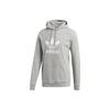 adidas Originals Trefoil Hoodie Spring Autumn Sports Pullover Sweatshirt Men Tops Light-Grey DT7963