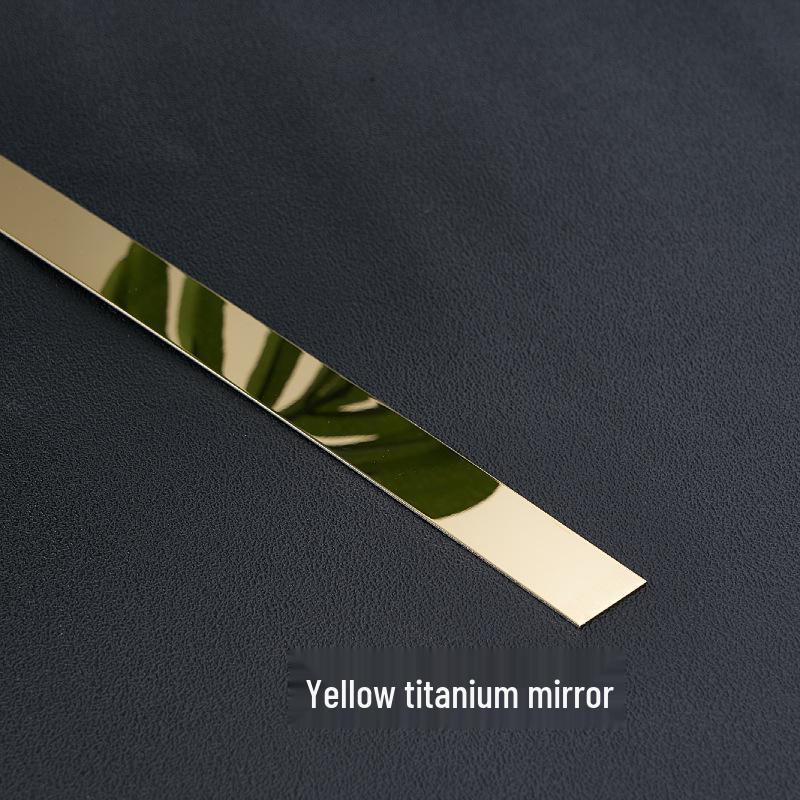 Self-Adhesive Stainless Steel Skirting & Decorative Wall/Ceiling Strip