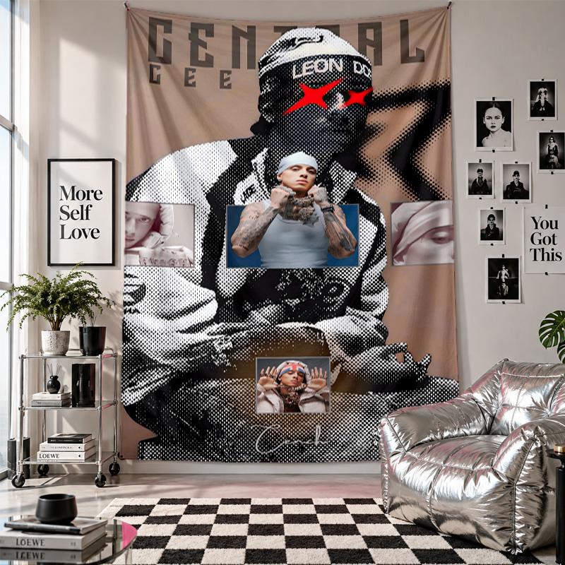 Wall TapestryCentral Cee Art Hanging Cloth Decorative Background Cover for Room Decoration