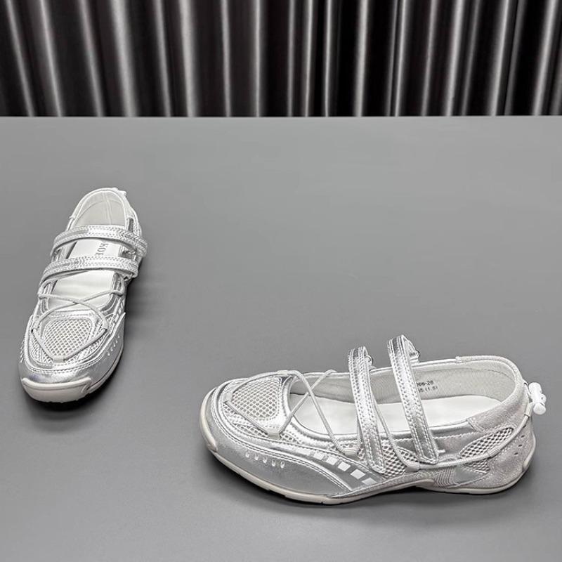 

New Velcro Breathable Sports Single Shoes for Casual Wear 40 червоний