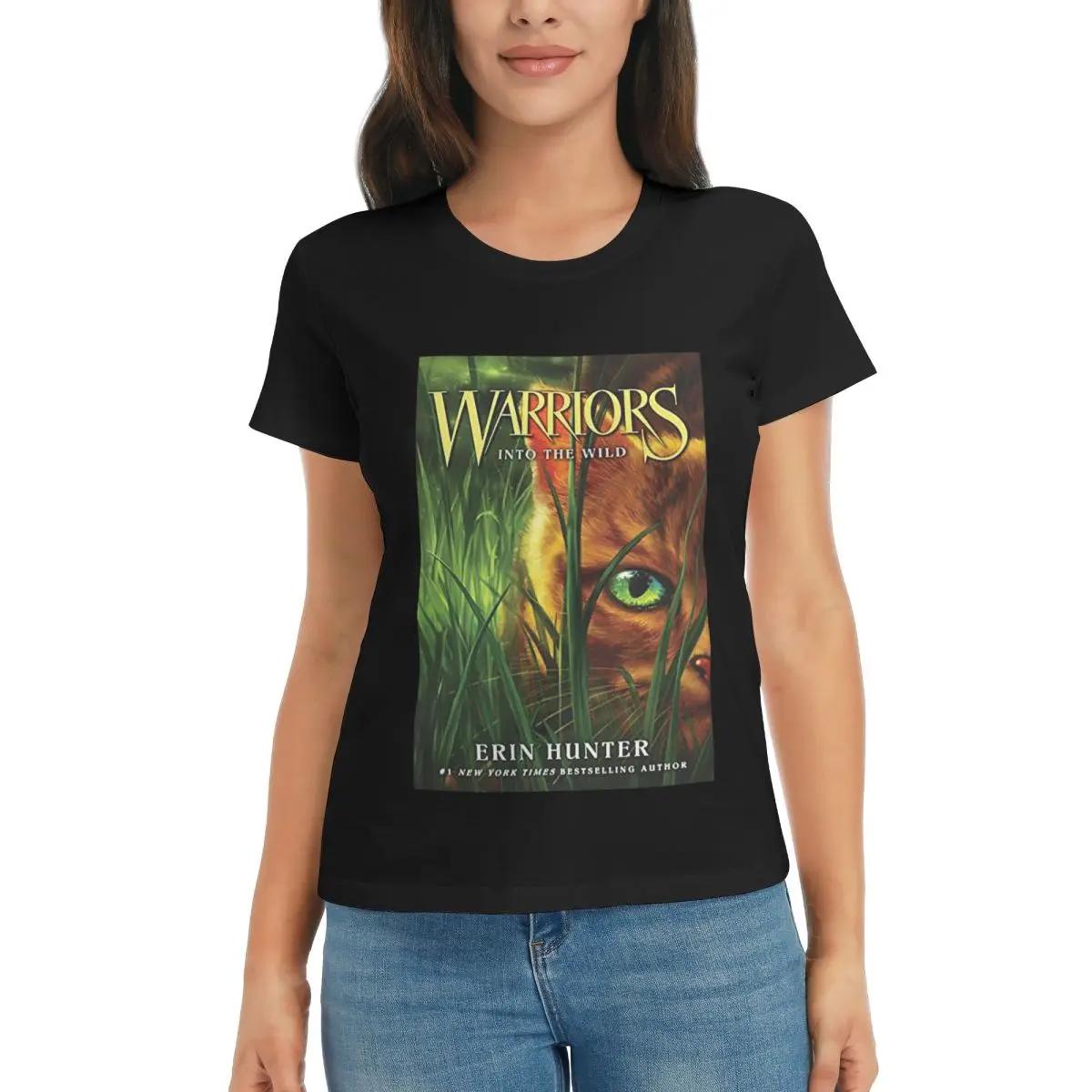 

Women TShirt Warrior Cats Firestar Summer Short Sleeve Tees Crew Neck Cotton T Shirts Clothes Tops Streetwear 4XL