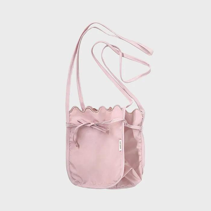 Safe Sunday Wave Shoulder Bag (Pink)