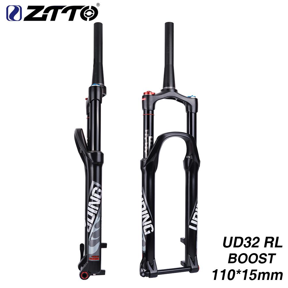 ZTTO UDING 32RL Bike BOOST Fork Air 140mm Travel Fork 29 29ER 27.5+ Inch 3.0 29+ Plus 110mm 110*15 Fork Suspension Bicycle Parts