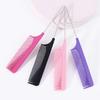 Professional stainless steel pointed tail styling comb, anti-static precise hair picking zone comb, Special for Real Hair Wigs