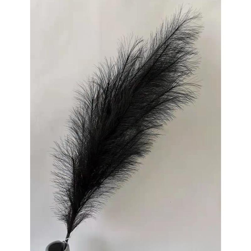 1 pz Erba di Pampas Artificiale 120cm Grande Soffice Canna Finta Fiori Artificiali Decortivi Coda Erba Bouquet Boho Decorazione Casa Forniture Matrimonio Accessori