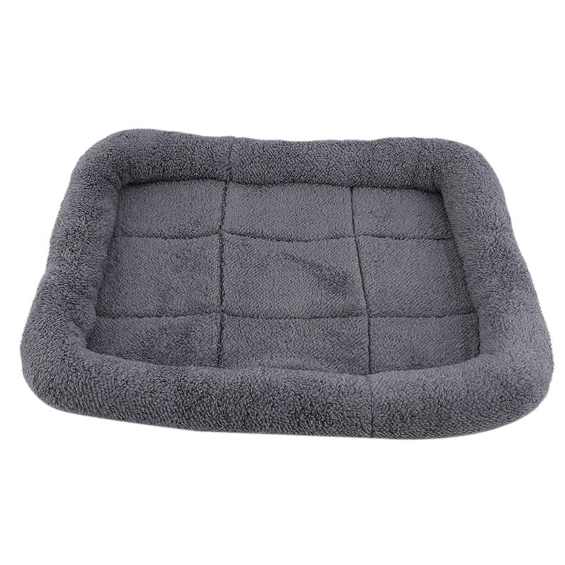 Durable Cat Soft Cushion Dog Pad Warmer Coral Fleece Pet Supplies Pet Bed