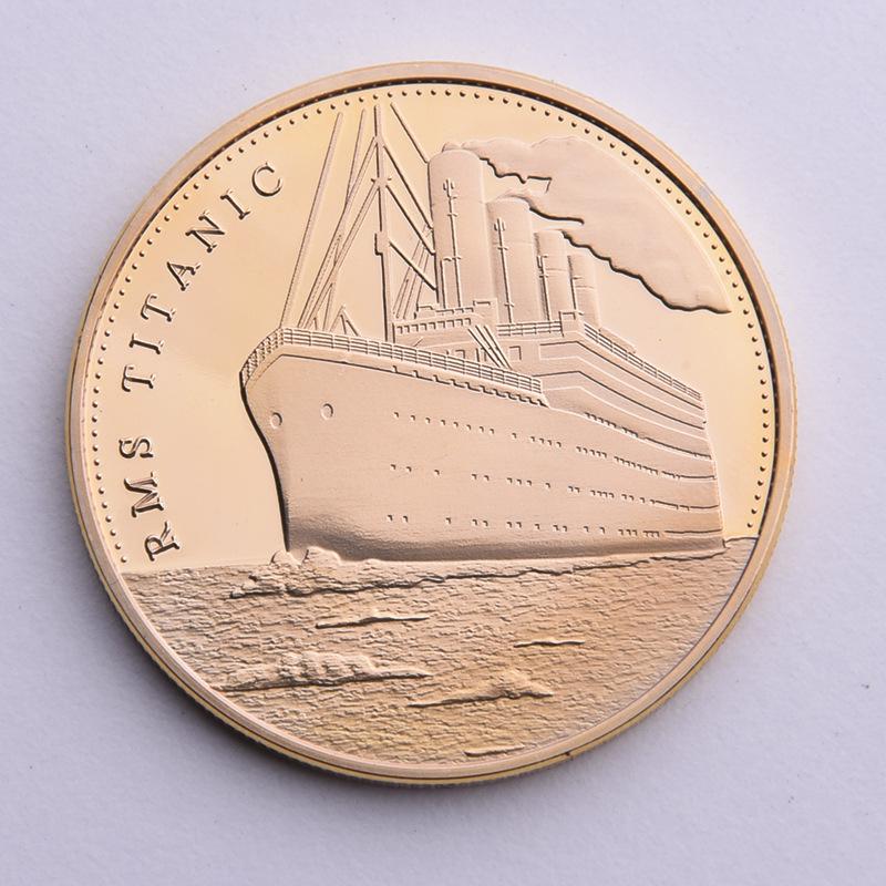 Titanic 3D Goldrelief Gedenkmünze für europäische & amerikanische Sammler