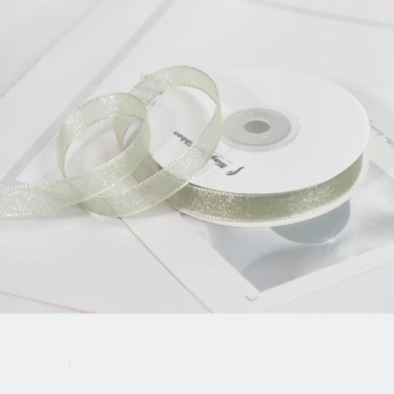 18M/Roll 1cm Single Face Satin Ribbon DIY Handmade Crafts Fabric Christmas Wedding Decoration Silk Ribbons