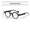 Retro Anti Blue Light Reading Glasses for Women and Men Fashion Round High Quality Far Sighted Eyeglasses with Diopter To +4.0
