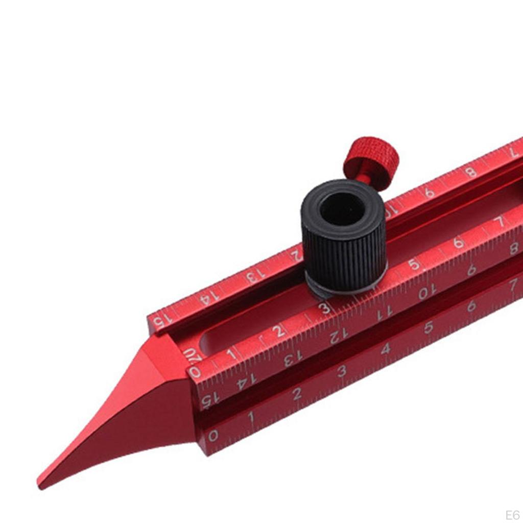 Aluminum Alloy Scribing Tool for Woodworking, Carpentry And DIY Projects