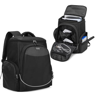 PS5-Aufbewahrungstasche, Schutzhülle für One One S, Rucksack, PS5-Tragetasche, tragbar, Schwarz [Trunab] PS5/PS4/PS4 Pro/PS4 Slim/Xbox One/Xbox X/Xbox