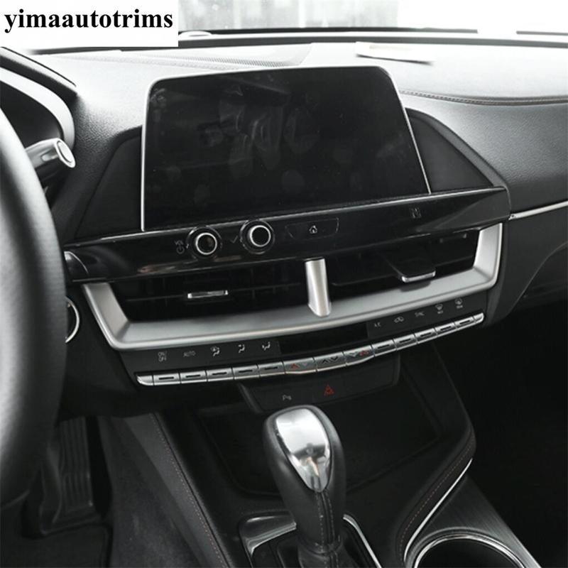 ABS Matte Front Water Cup Panel / Steering Wheel / Window Lift / Handle Bowl Cover Trim Accessories For Cadillac CT4  - 2024