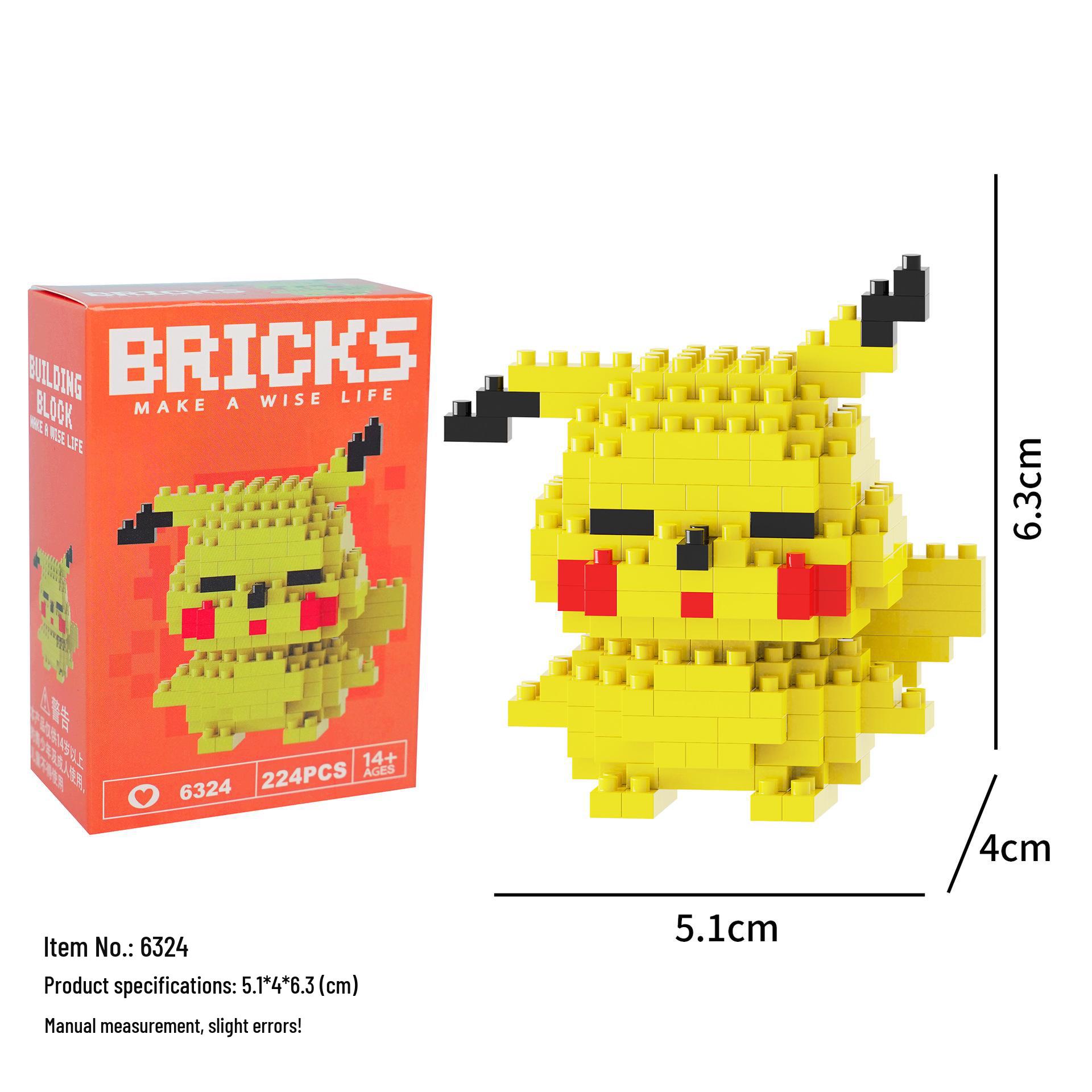 

Міні мультяшні будівельні блоки - Сумісні з Lego, Збірна головоломка для дітей