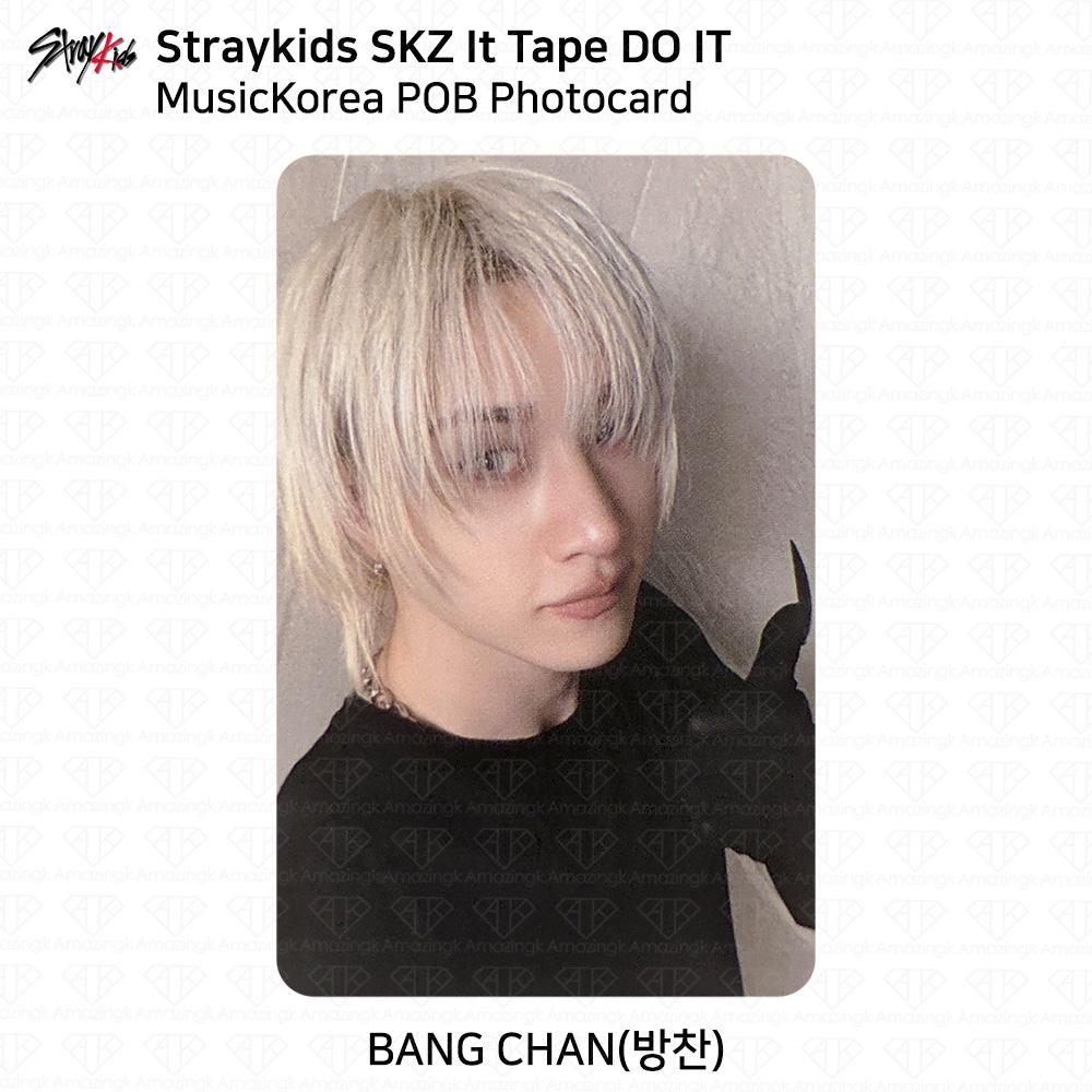 Stray Kids SKZ It Tape DO IT MusicKorea POB Photocard Bangchan Leeknow KPOP