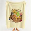 illust Y Yutoriya Throw Flannel Throw Blanket Suitable for Sofa Living Room Bedroom
