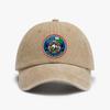 Maritime Border Troops Guards Emblem Distressed Washed Headwear Outdoor Running Golf Cap Hat