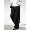 Wassup American Retro Vintage Wide-Leg Trousers for Men, Trendy Versatile Design, Straight-Leg Casual Drapey Long Pants