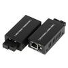 100 Megabit Mini Single-Mode Fiber Optic Transceiver, 1 Fiber, 1 Electrical, SC Port-A, Gigabit, Single-Fiber Pair
