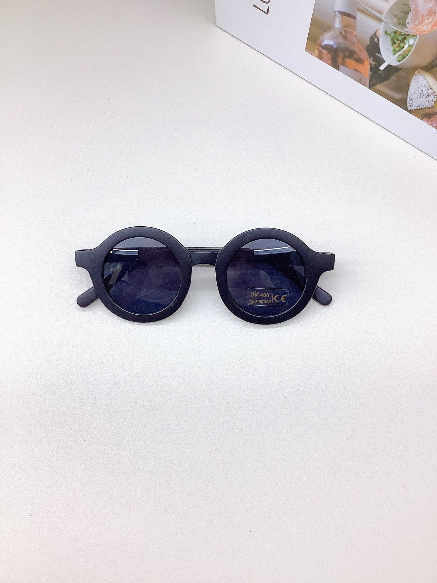 

Круглые складные детские очки детские милые мультяшные солнцезащитные очки солнцезащитные очки