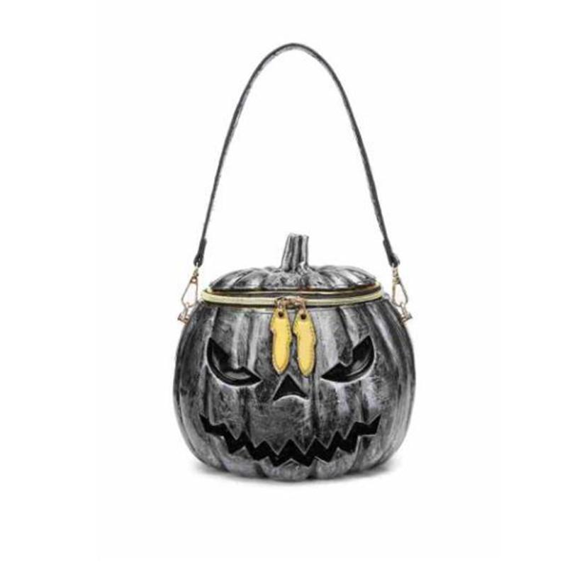 Halloween Pumpkin Shape Women'S Shoulder Bag Shion Purses And Handbags Girl'S Crossbody Bag Designer Clutch Fun Cartoon Bags