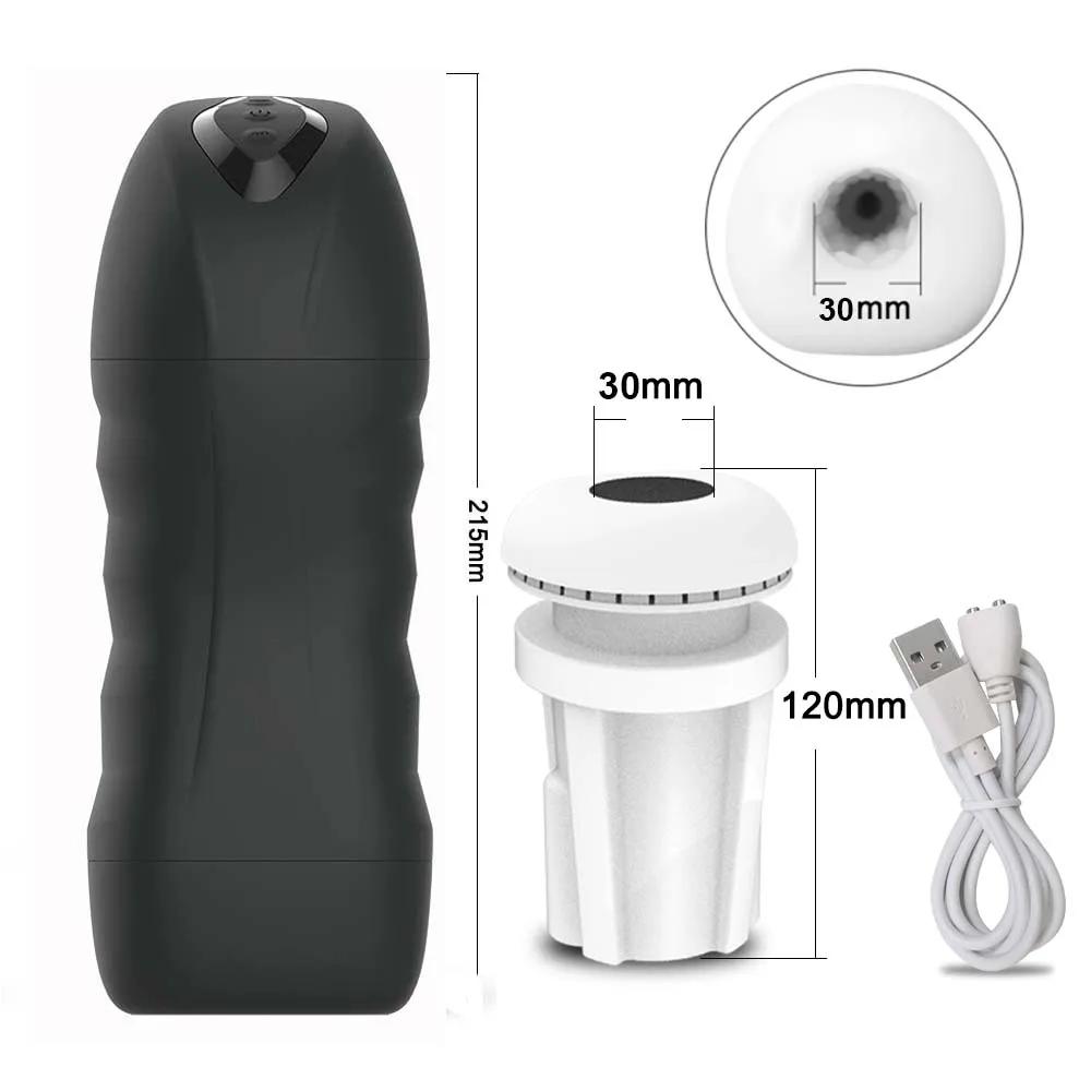 Sucking Masturbation Cup Automatic Sex Toys Masturbation Blowjob Vibrator Men's Masturbator Machine Pussy Adult Products