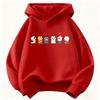 Paw Cat Children's Hoodie Sweatshirt Cute Harajuku Hoody for Boys Girls Autumn Winter Casual Hoodies