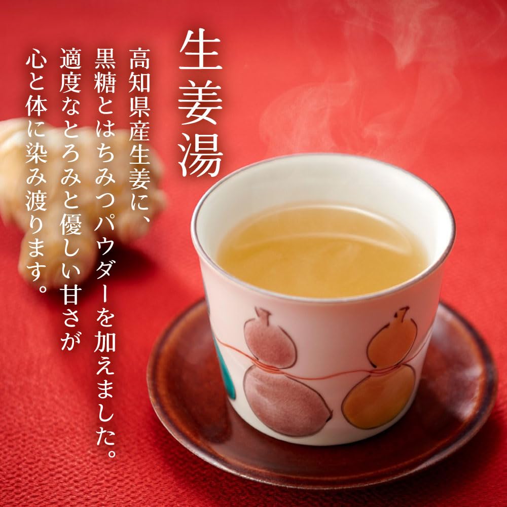 Fuji Foods Ginger Soup 54g X 3 X 6 Bags (18g Packets)