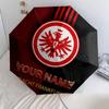 1 PC Automatic Folding Umbrella - Eintracht Frankfurt Custom Name Pattern, Portable & Foldable Design with 8 Ribs, Christmas Birthday Gifts