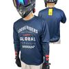 Loose Riders Men's Long Sleeve Motocross Jersey, Downhill Jersey, Motorcycle T-Shirt, Dirt Bike Shirt