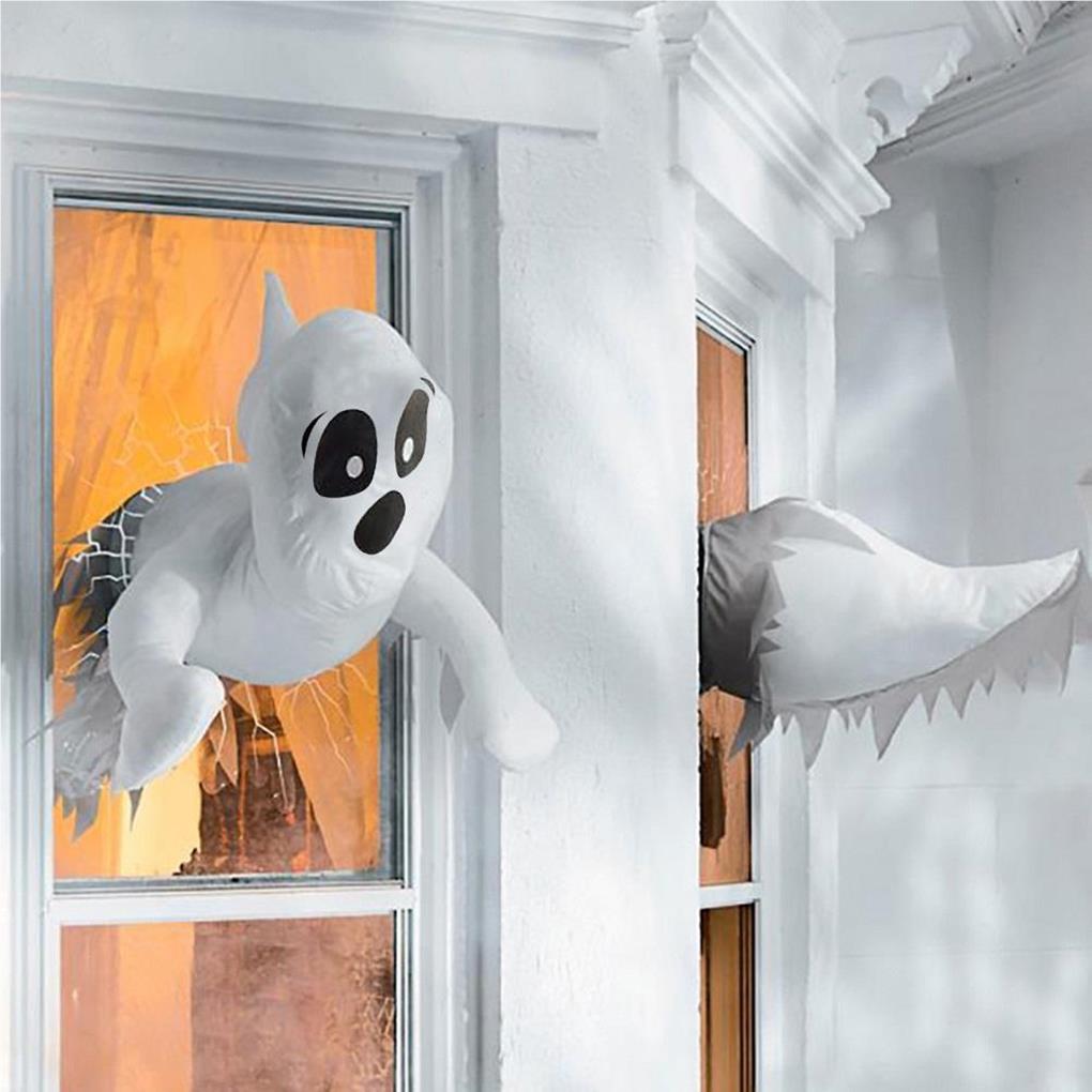 Halloween Window Decoration Wall Unique Scary Ornament Festival Outdoor Hanging Decorations Home Doorway Haunted House