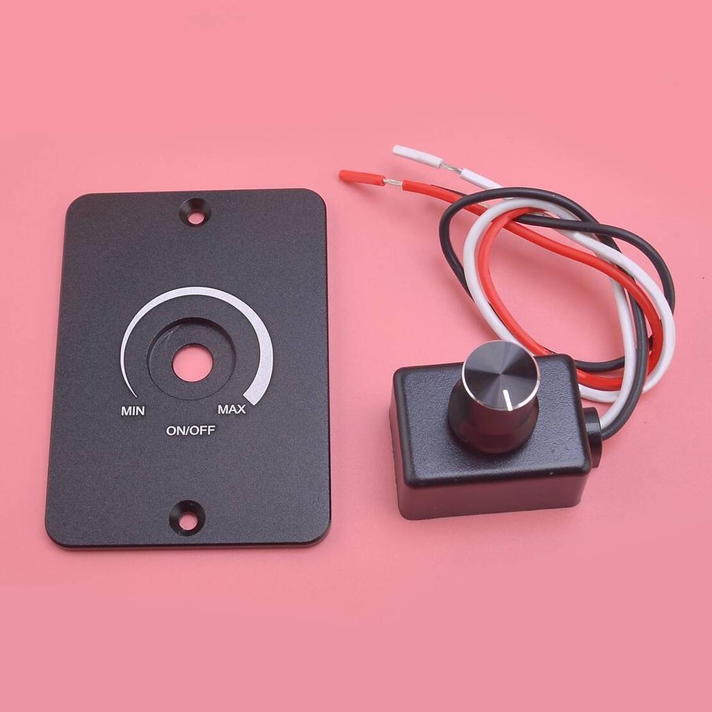 DC 12V LED Lamp Rotary Control Dimmer Switch Kit for Car RV Camper Trailer Van Truck Recreational Vehicles Marine Boat