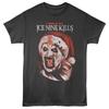 Ice Nine Kills Terrifier Art De Clown Met Kerstmuts Heren T-shirt
