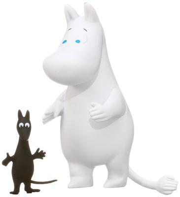 Medicom Toy UDF MOOMIN Series 3 Moomin Troll & Sofus Non-Scale PVC Pre-Painted Complete Figure