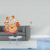 Silent Cat Clock Sculpture for Kids Bedroom Kitchen Office Nordic Creative Home Decor Abstract