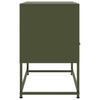 Vidaxl Szafka Pod Telewizor, Oliwkowa, 68X39X60,5 Cm, Stalowa