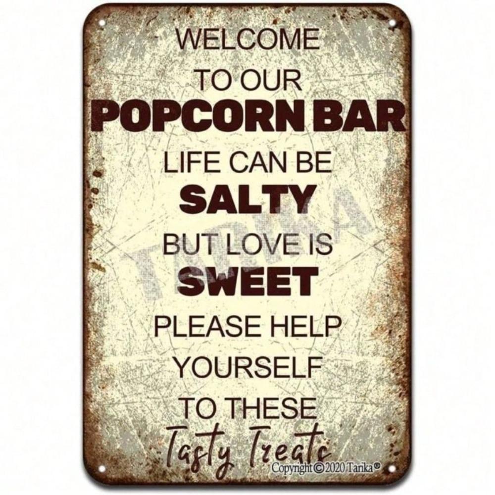 Vintage Metal Poster 8x12 Inch Retro Tin Sign for Wall Cinema Decor
