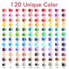 120-Color Professional Oil-Based Colored Pencil Set for Doodling and Painting