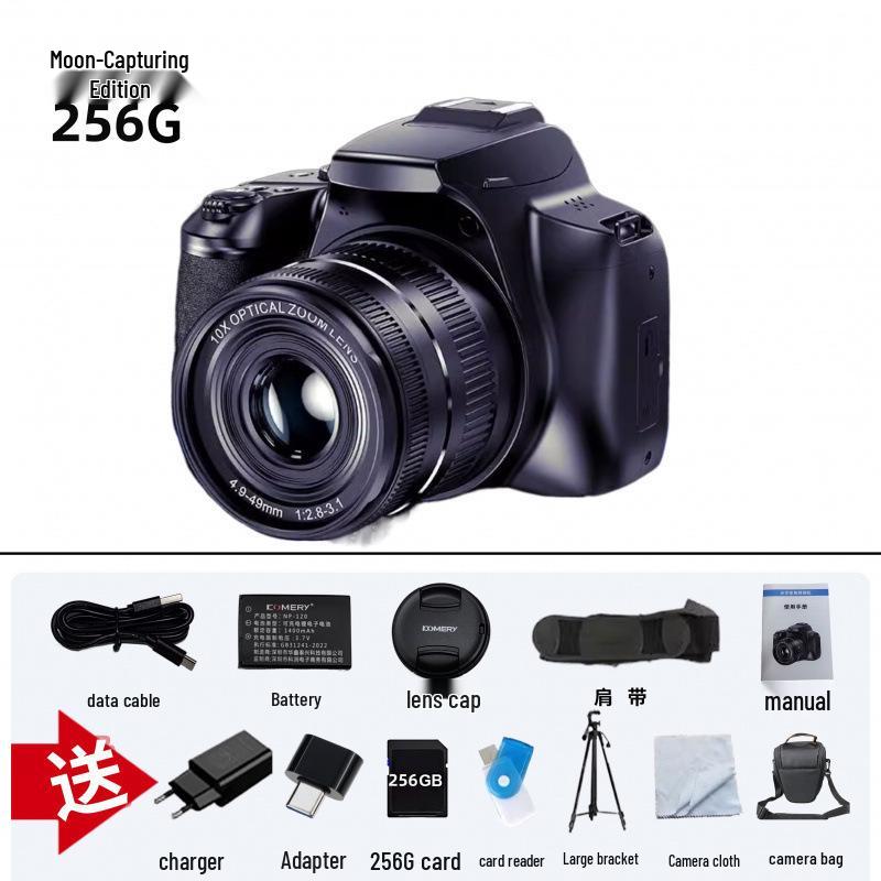64MP Digital HD Mirrorless DSLR for Professional Video & Live Streaming