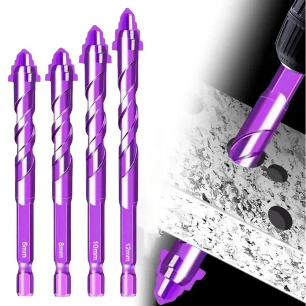 High Hardness Multifunctional Tool Set Rust Resistant Woodworking Tool  Concrete Drilling