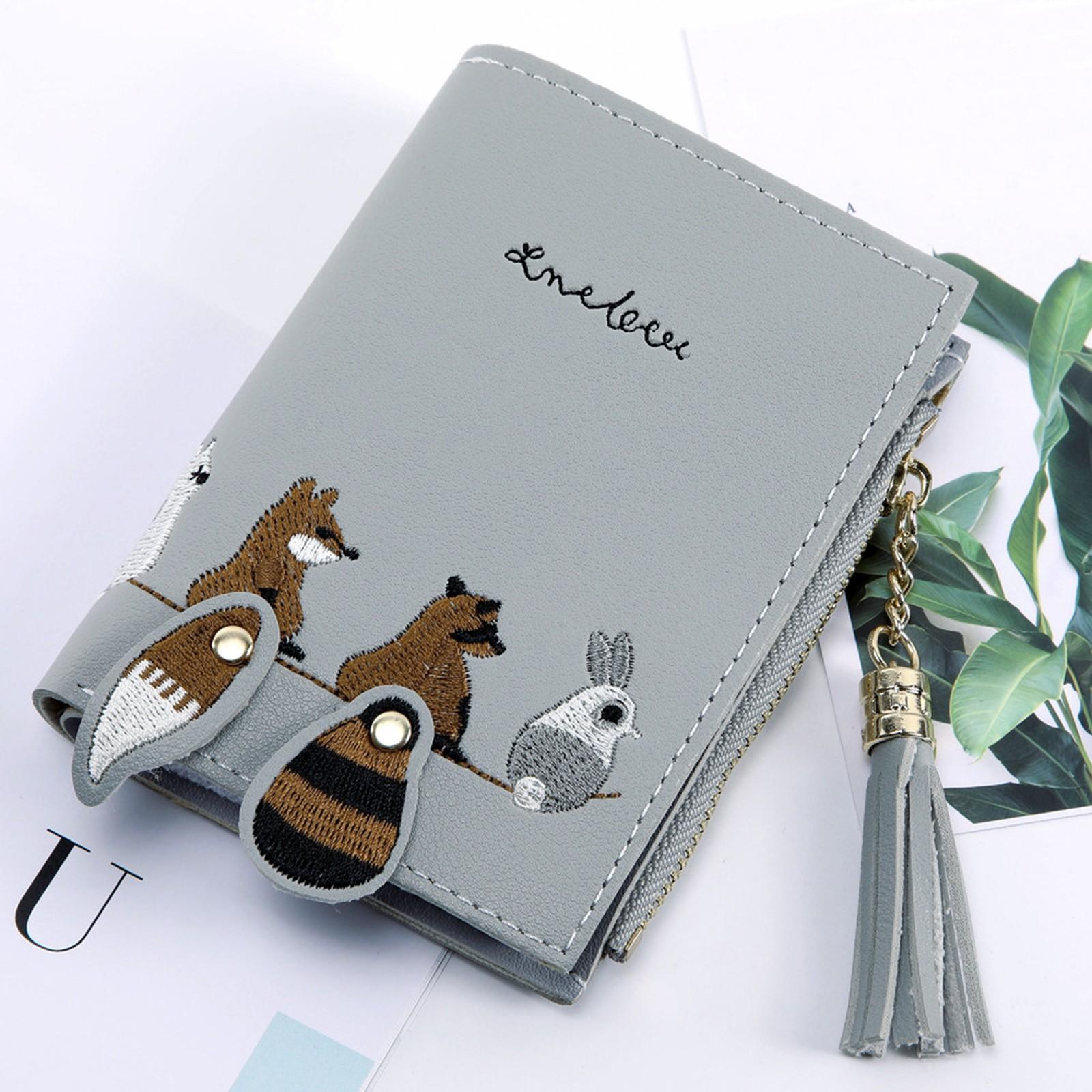 

Женский Кошелек-кошелек с кисточкой для монет, Держатели для карт, Пакет-сумочка