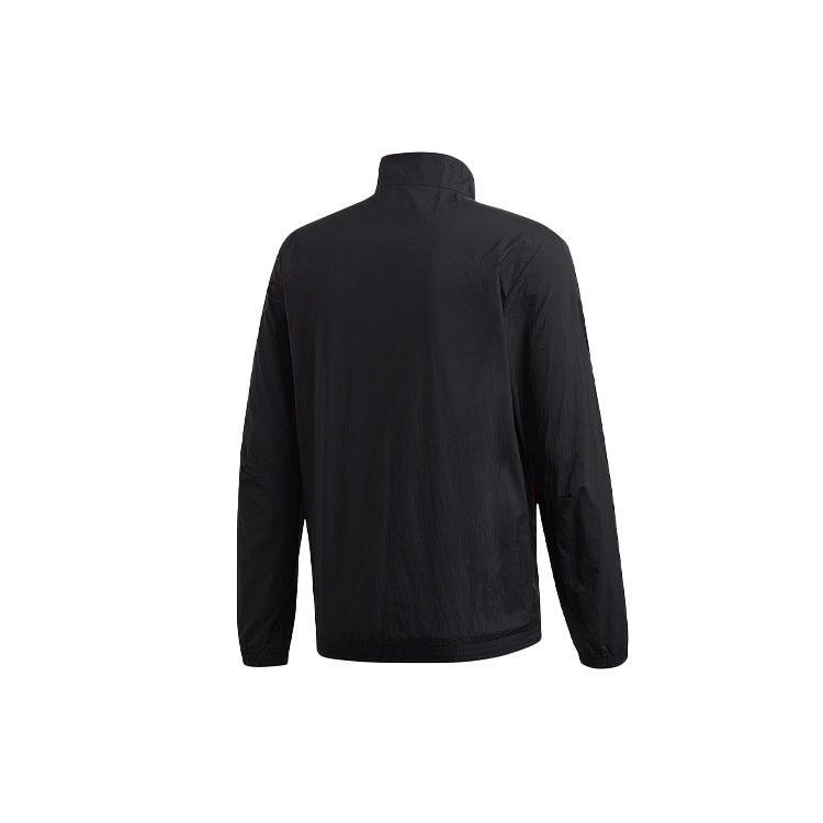 adidas Jackets Men's Black Stand Collar Moderate Other FL3902