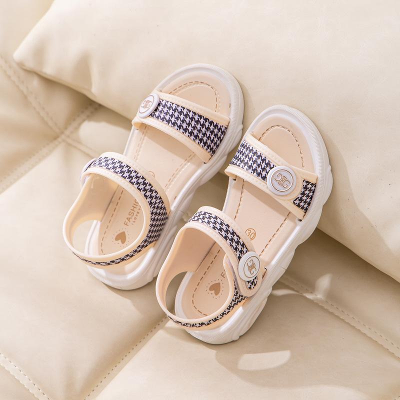 

2024 Босоножки для девочек Детская пляжная обувь Обувь для мальчиков Детская обувь для девочек Обувь для малышек Женские сандалии Sandalias De Mujer Zapatos Niña 28insole17cm