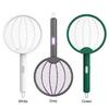 Foldable Bug Zapper Racket Rechargeable Mosquito Swatter Safe Fly Killer and Mosquito Trap Lamp for Home Indoor Outdoor