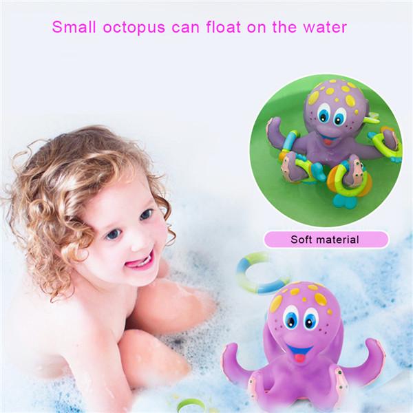 uk Floating Bath Toys Baby Octopus Kids Infant Toddlers 5 Rings Learn Fun Top uk Floating Bath Toys Baby Octopus Kids Infant Toddlers 5 Rings Learn Fun Top