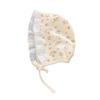 Spring Autumn Baby Lace Sun Hat for Toddlers - Pure Cotton, Unisex, Boneless Design
