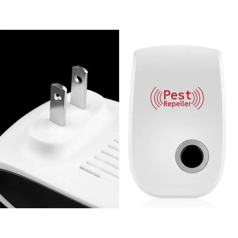 Safe Ultrasonic Pest Repellent Mouse Cockroach Mosquito Insect Repeller Effective Essential for Home Summer Pest Exterminato