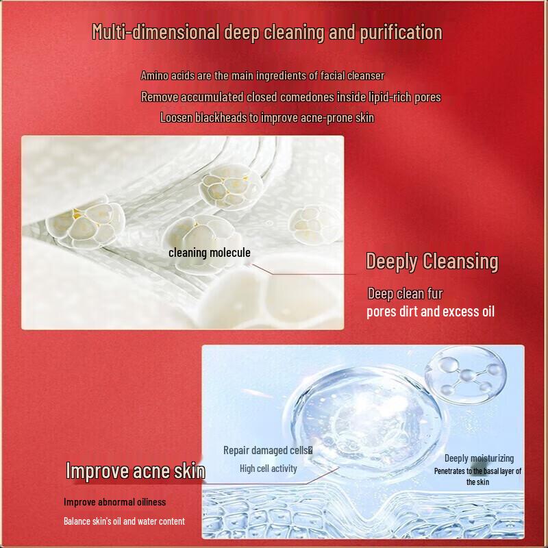 Tong Ren Tang Amino Acid Deep Cleansing Facial Cleanser